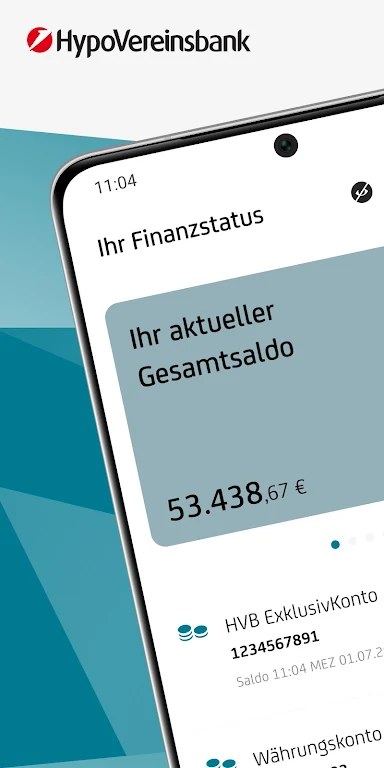 HVB Mobile Banking Screenshot 1