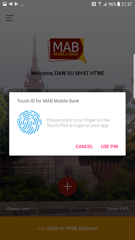 MAB Mobile Banking Screenshot 2