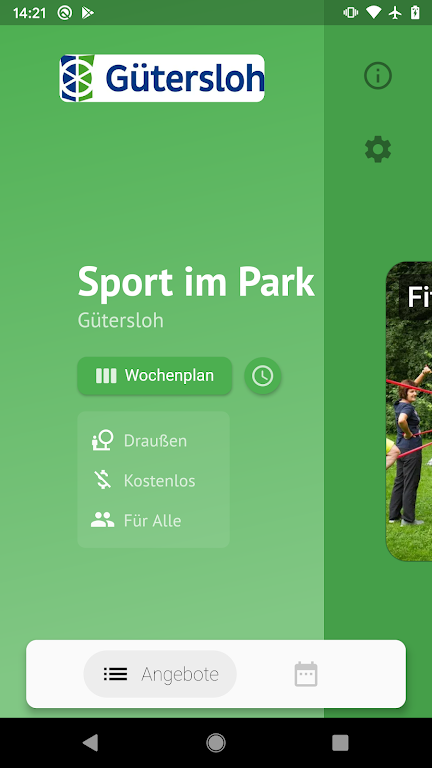 Sport im Park - Gütersloh Screenshot 1 