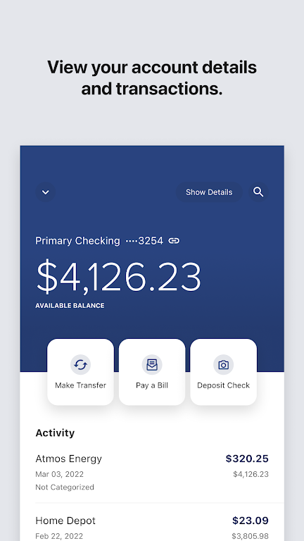 HPCU Mobile Banking Screenshot 3 