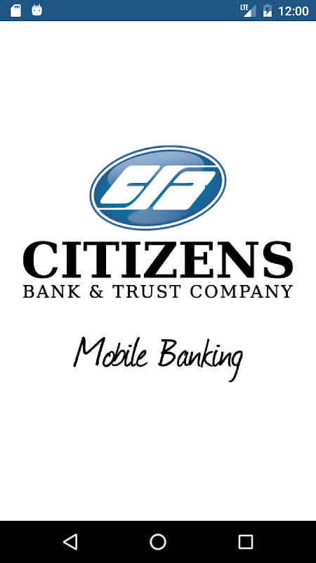 Citizens Bank & Trust Mobile Screenshot 1