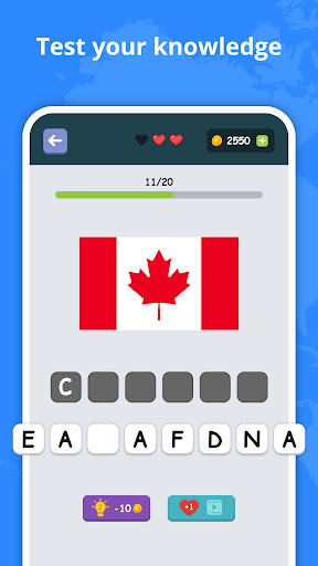 Flags of Countries: Quiz Game Screenshot 4