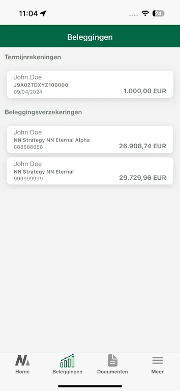 Nagelmackers Mobile Banking Screenshot 1 