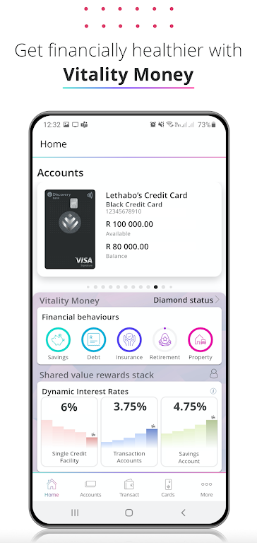 Discovery Bank Screenshot 2