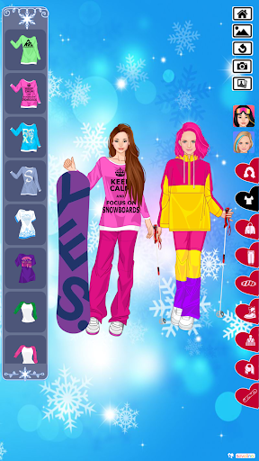 Winter time with warm dressup Screenshot 4 