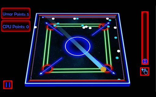 Laser Carrom: Real Carrom Pro Screenshot 2