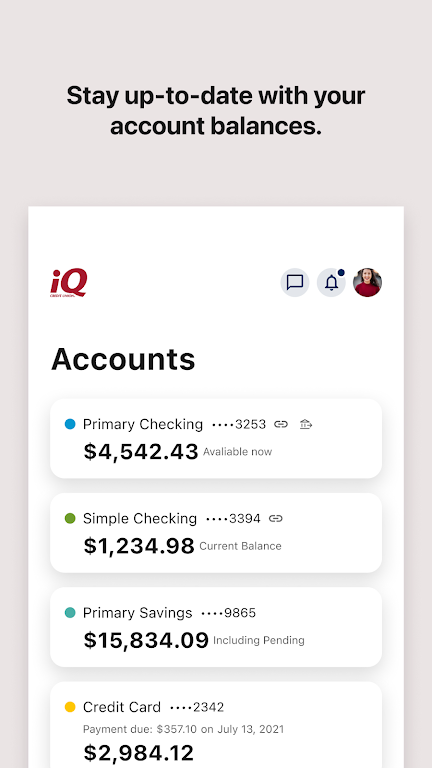 iQ Credit Union Screenshot 3