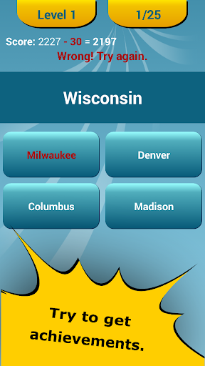 50 US States Quiz Screenshot 4