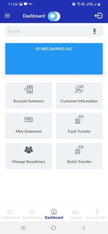 SARASPUR BANK MOBILE BANKING Screenshot 3 