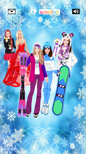 Winter time with warm dressup Screenshot 1 