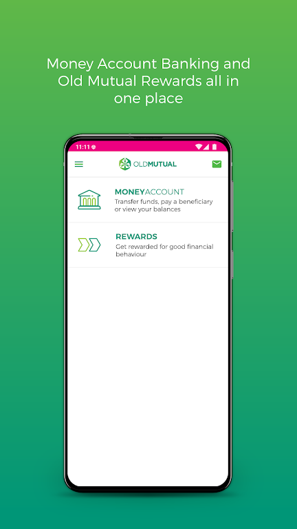 Old Mutual Banking Screenshot 1