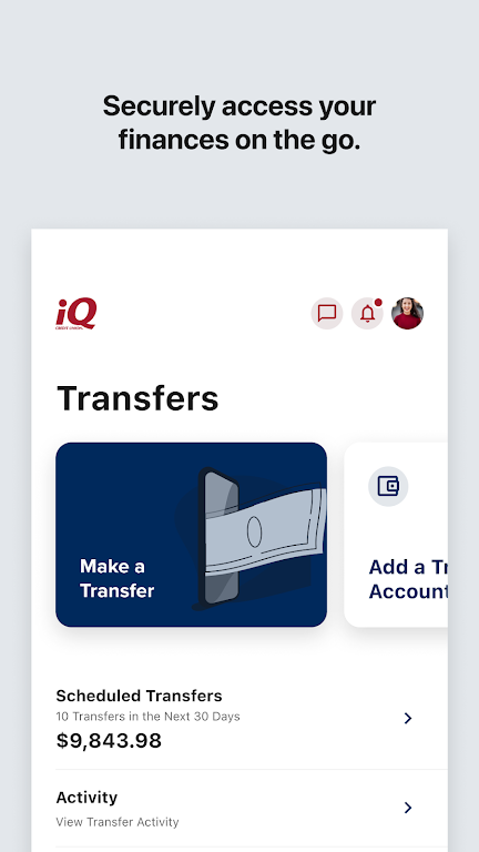 iQ Credit Union Screenshot 2