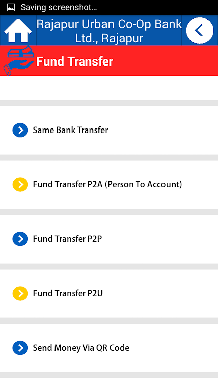 Rajapur Urban Bank Mobile Appl Screenshot 3 