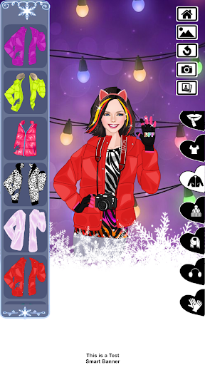 Winter time with warm dressup Screenshot 2 