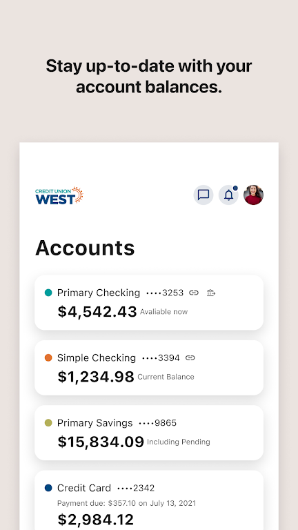 Credit Union West Screenshot 3 