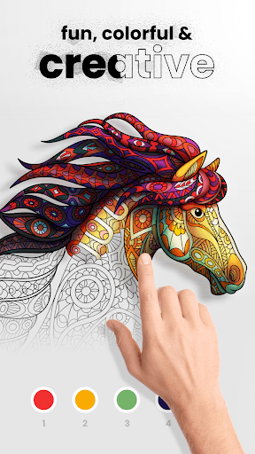 Coloring Game, Paint by Number Screenshot 1 