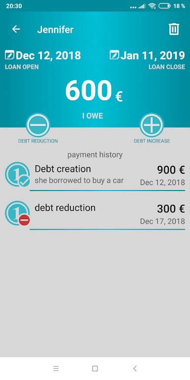 My Debts Screenshot 3 