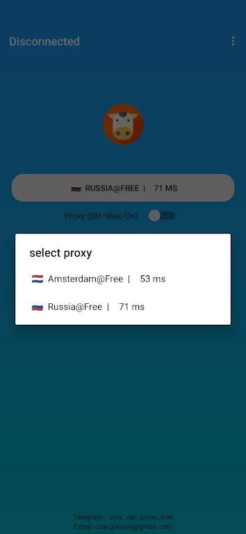 Cow VPN Screenshot 2