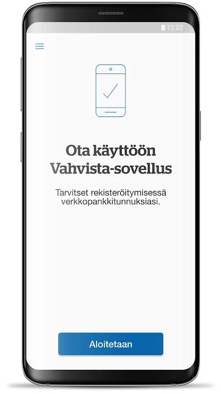 Handelsbanken FI - Vahvista Screenshot 1 