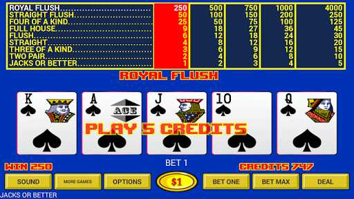 Video Poker - Original Games! Screenshot 4