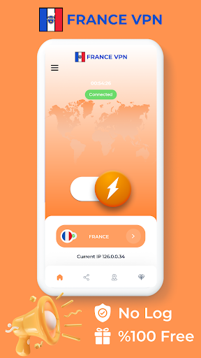 France VPN - Private Proxy Screenshot 1 