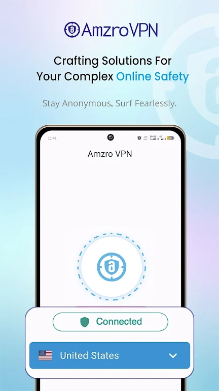 Amzro VPN - Fast & Secure Screenshot 1 