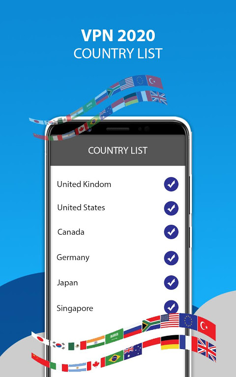 Super VPN Master -free hotspot unlimited VPN Proxy Screenshot 1 