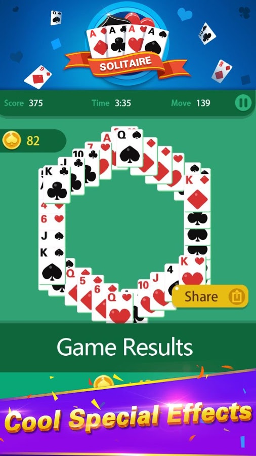 Solitaire ♠ Screenshot 2