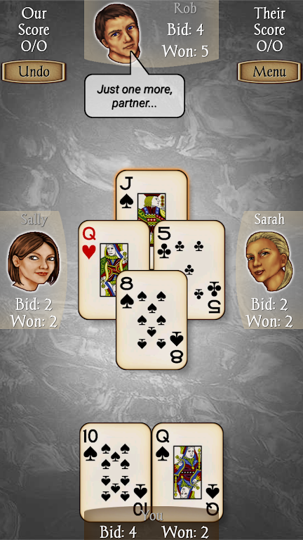 Spades! Screenshot 1