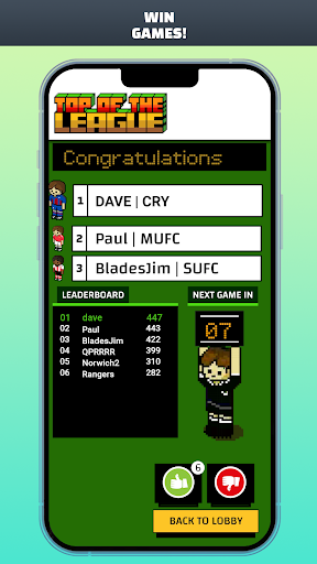 TOTL Football Quiz Screenshot 3