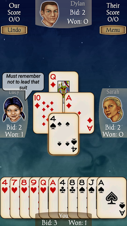 Spades! Screenshot 2