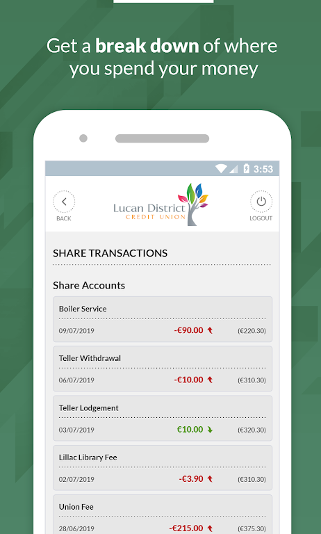 Lucan Credit Union Screenshot 3 