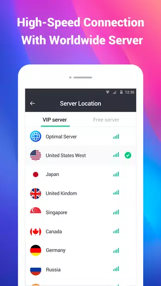 Thunder VPN - Free & Fast VPN Unlimited Proxy Screenshot 3 