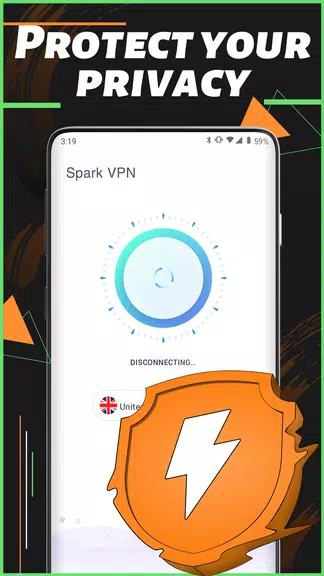 SparkVPN - Private VPN Proxy Screenshot 3 