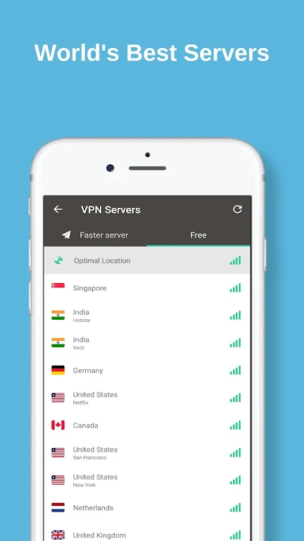 Turbo VPN - Unlimited Free & Fast Security Proxy Screenshot 2 