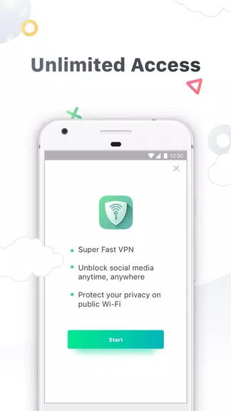 CM VPN - Fast Hotspot WiFi Proxy Screenshot 3 