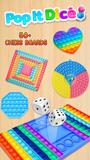 Pop It Chess - Pop It Dice 3D Screenshot 1