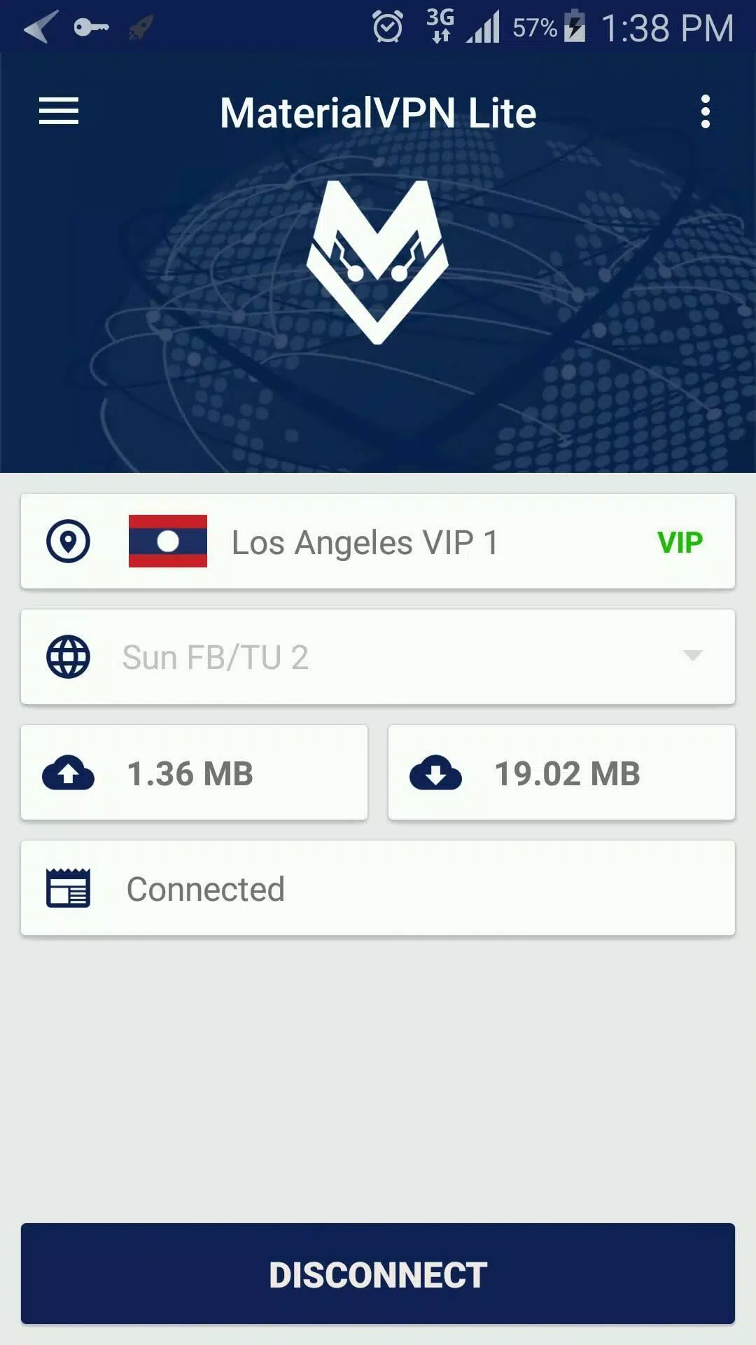 Material VPN Lite V2 Screenshot 3