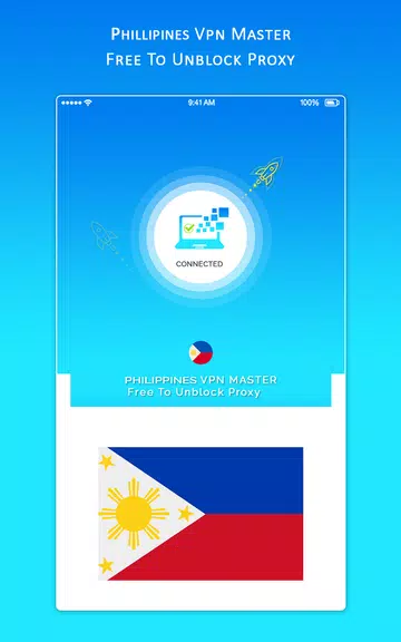 Philippines VPN MASTER - Free To Unblock Proxy Screenshot 1 