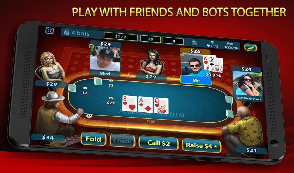 Texas Holdem Poker: Pokerbot Screenshot 3 