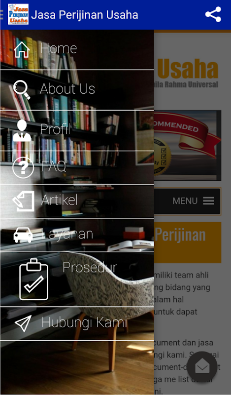 Jasa Perijinan Usaha Screenshot 2 