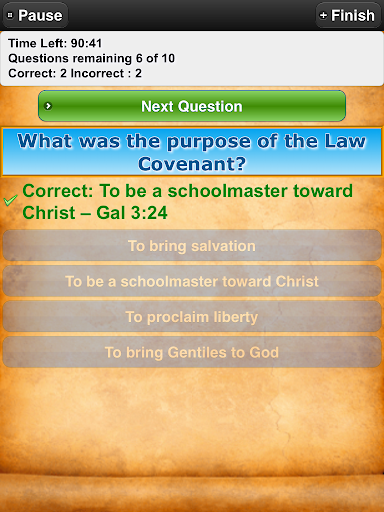 Bible Trivia Quiz Free Bible G Screenshot 4