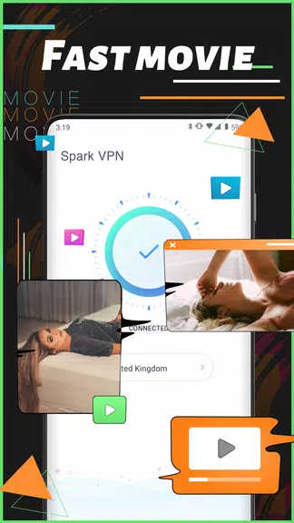 SparkVPN - Private VPN Proxy Screenshot 2 