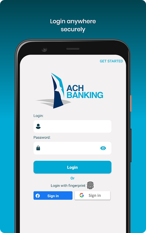 ACH Banking Screenshot 1 