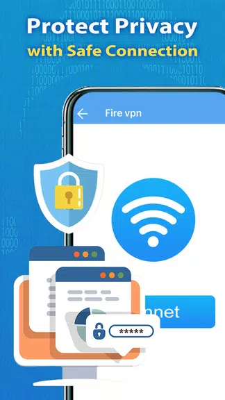 Fire VPN - Low Ping VPN Proxy, Game Speed Booster Screenshot 4 