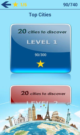 Geography Quiz - City Puzzle Screenshot 2 