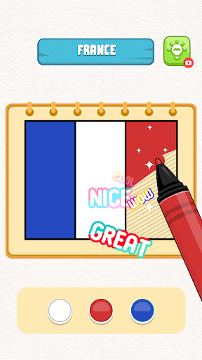 Flag Painting Puzzle Screenshot 4 