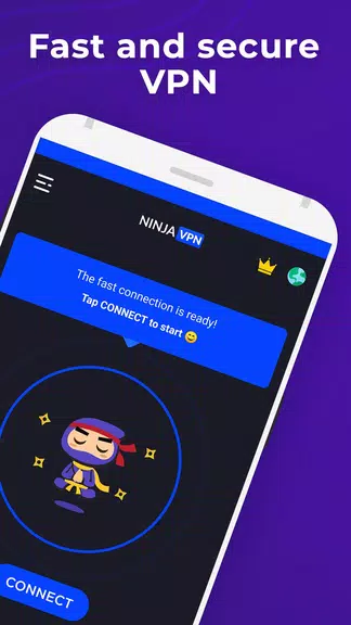 Ninja VPN - Gaming VPN Screenshot 2 