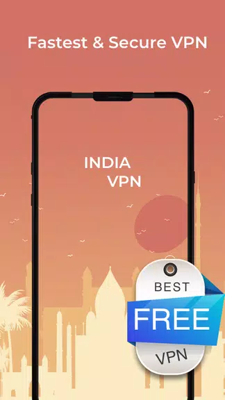 India Fast VPN - Free VPN Proxy Server & Secure Screenshot 1