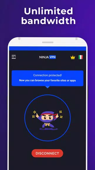 Ninja VPN - Gaming VPN Screenshot 3 